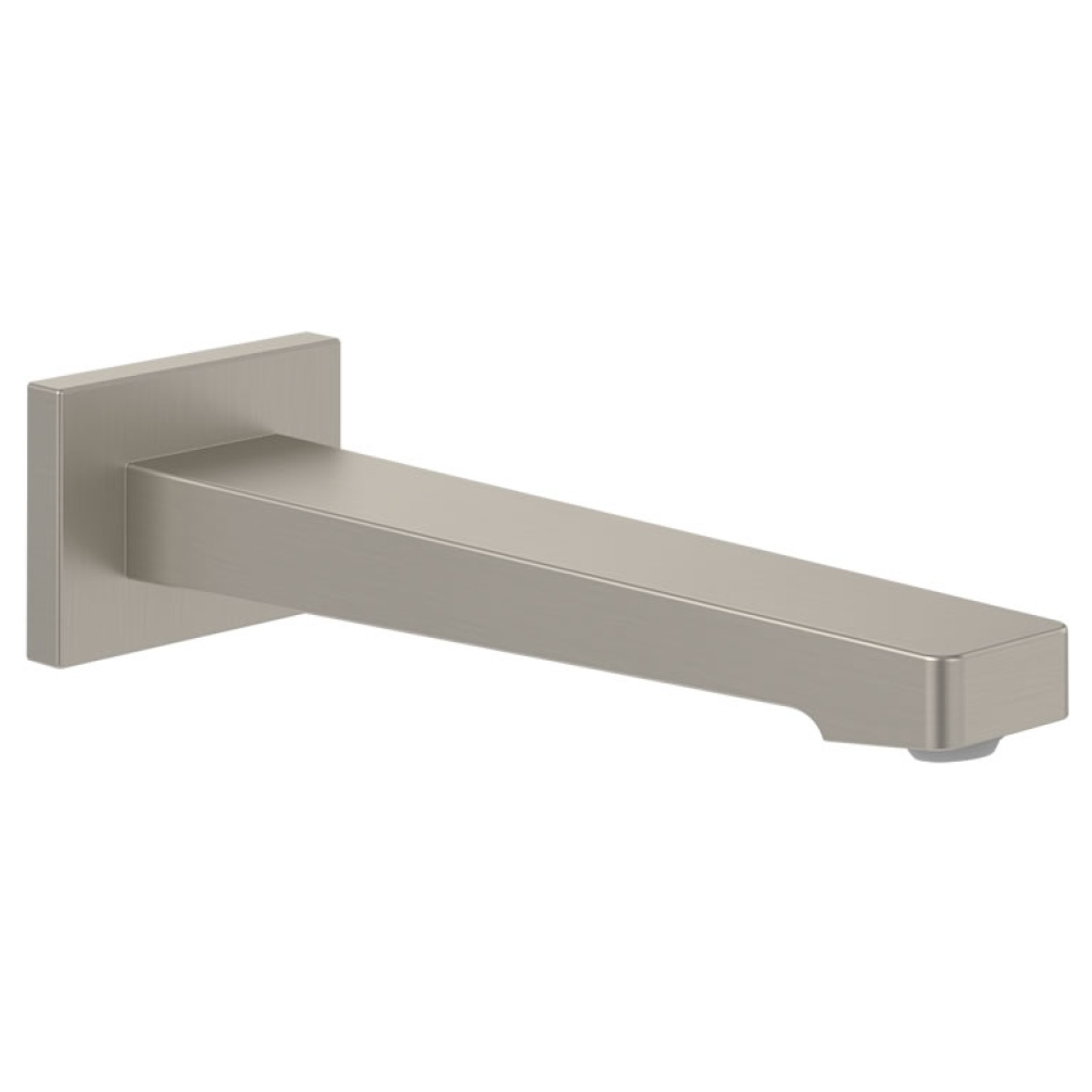 Cutout image of Villeroy & Boch Architectura Square Matt Brushed Nickel Bath Spout